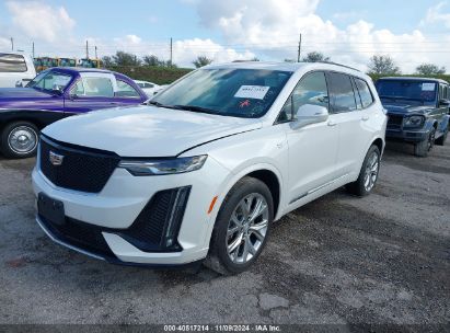 2020 CADILLAC XT6 AWD SPORT White  Gasoline 1GYKPGRS1LZ120840 photo #3