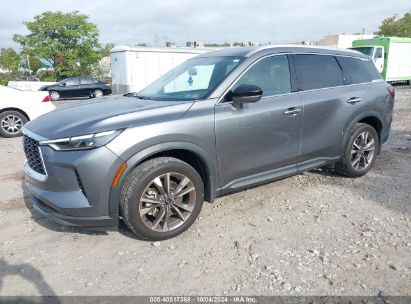 2022 INFINITI QX60 LUXE AWD Gray  Gasoline 5N1DL1FS3NC340932 photo #3