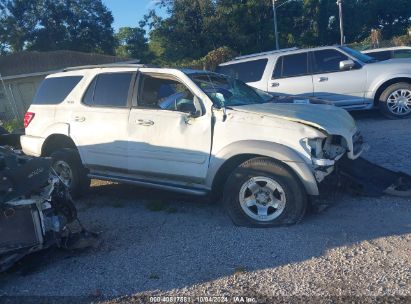 2004 TOYOTA SEQUOIA SR5 V8 White  Gasoline 5TDZT34A84S232237 photo #1