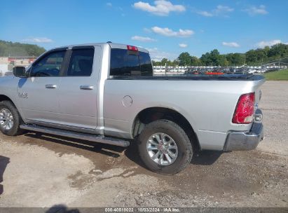 2013 RAM 1500 SLT Silver  Flexible Fuel 1C6RR7GG8DS704294 photo #4