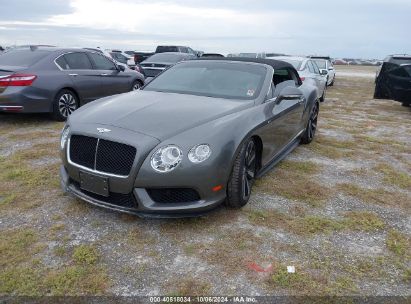 2015 BENTLEY CONTINENTAL GT V8 S Gray  Gasoline SCBGH3ZA3FC048624 photo #3