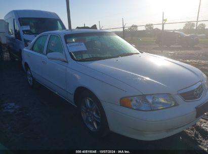 2001 MAZDA 626 ES V6/LX V6 White  Gasoline 1YVGF22D415202024 photo #1