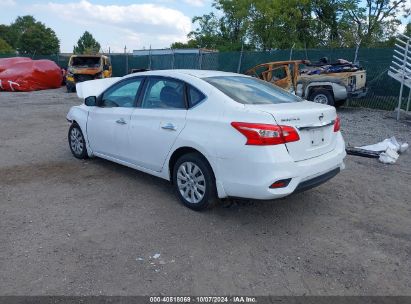 2018 NISSAN SENTRA S White  Gasoline 3N1AB7APXJY323162 photo #4