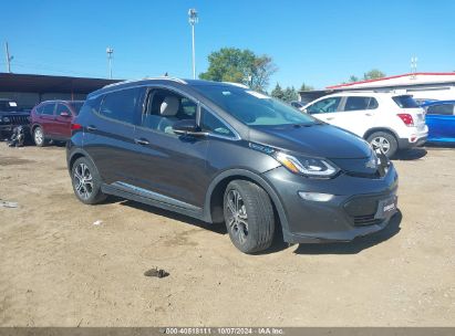 2017 CHEVROLET BOLT EV PREMIER Gray  Electric 1G1FX6S04H4131953 photo #1