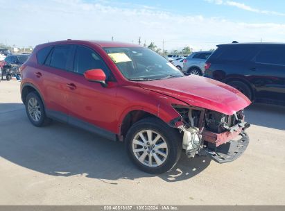 2014 MAZDA CX-5 TOURING Red  Gasoline JM3KE2CY4E0316085 photo #1