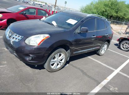 2012 NISSAN ROGUE SV Purple  Gasoline JN8AS5MT8CW303663 photo #3