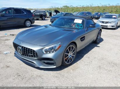 2018 MERCEDES-BENZ AMG GT Gray  Gasoline WDDYK7HA8JA019349 photo #3