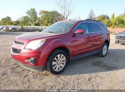 2011 CHEVROLET EQUINOX 1LT Red  Gasoline 2CNFLDE53B6421648 photo #3