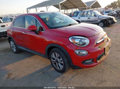 2016 FIAT 500X LOUNGE Red  Gasoline ZFBCFXDT0GP395195 photo #1