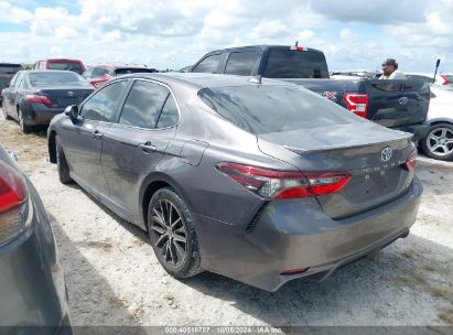 2022 TOYOTA CAMRY SE Gray  Gasoline 4T1T11AK9NU695185 photo #4