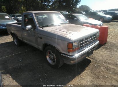 1991 FORD RANGER Gray  Gasoline 1FTCR10A9MUC09172 photo #1