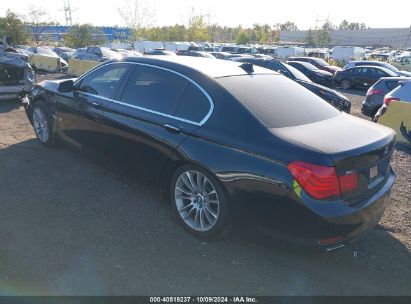 2012 BMW 750LI XDRIVE Black  Gasoline WBAKC8C51CC437611 photo #4