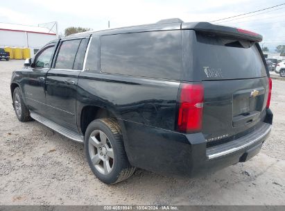 2015 CHEVROLET SUBURBAN 1500 LTZ Black  Gasoline 1GNSKKKC5FR572490 photo #4