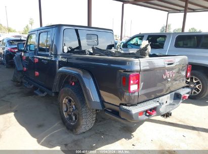 2022 JEEP GLADIATOR RUBICON 4X4 Black  Gasoline 1C6JJTBG0NL111271 photo #4