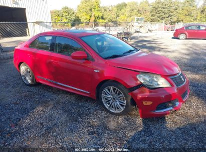 2012 SUZUKI KIZASHI SPORT SLS Red  Gasoline JS2RF9A86C6100464 photo #1