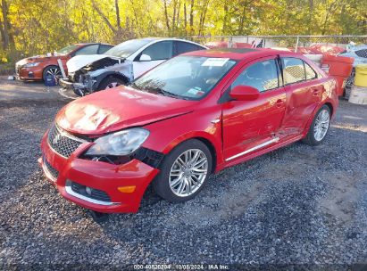 2012 SUZUKI KIZASHI SPORT SLS Red  Gasoline JS2RF9A86C6100464 photo #3