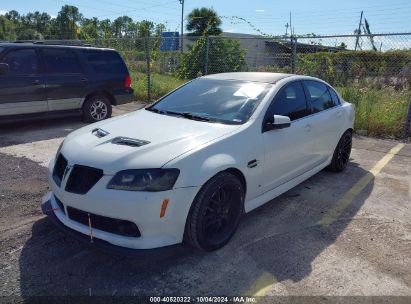 2009 PONTIAC G8 White  Gasoline 6G2ER57789L160366 photo #3