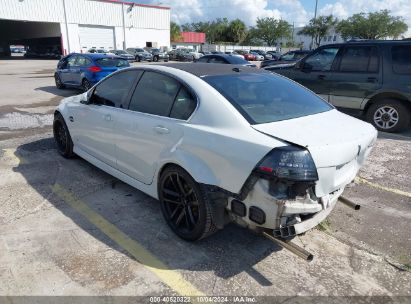 2009 PONTIAC G8 White  Gasoline 6G2ER57789L160366 photo #4