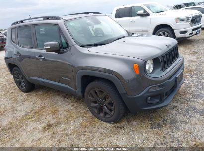 2017 JEEP RENEGADE ALTITUDE 4X4 Gray  Gasoline ZACCJBBB2HPE60917 photo #1