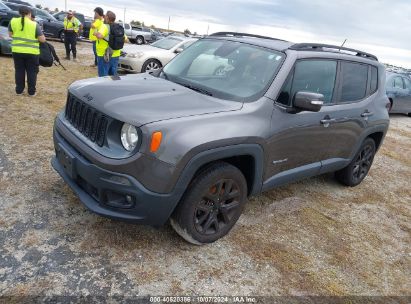 2017 JEEP RENEGADE ALTITUDE 4X4 Gray  Gasoline ZACCJBBB2HPE60917 photo #3