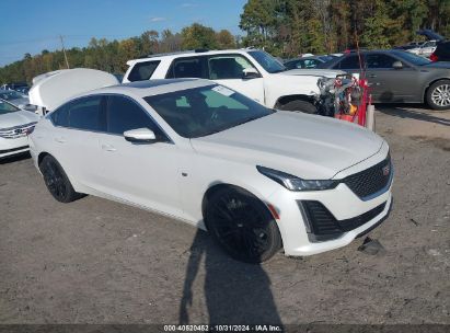 2021 CADILLAC CT5 LUXURY White  Gasoline 1G6DW5RK7M0131369 photo #1