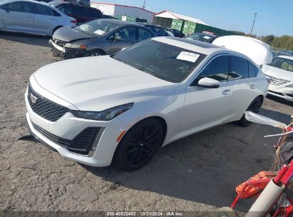 2021 CADILLAC CT5 LUXURY White  Gasoline 1G6DW5RK7M0131369 photo #3