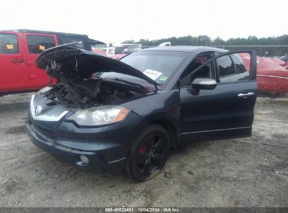 2007 ACURA RDX Blue  Gasoline 5J8TB18597A021268 photo #3