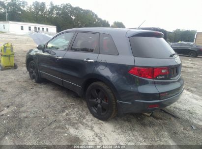 2007 ACURA RDX Blue  Gasoline 5J8TB18597A021268 photo #4