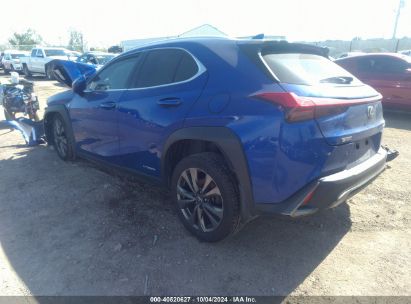 2021 LEXUS UX 250H F SPORT Blue  Hybrid JTHR9JBHXM2042173 photo #4