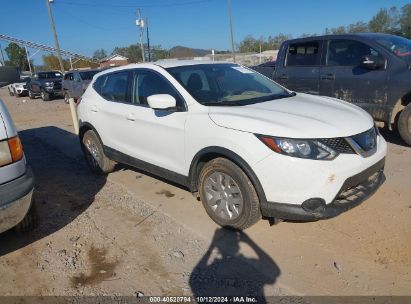 2019 NISSAN ROGUE SPORT S White  Gasoline JN1BJ1CR4KW326456 photo #1