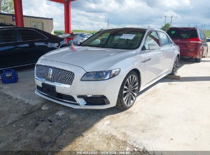 2019 LINCOLN CONTINENTAL SELECT White  Gasoline 1LN6L9TK7K5613088 photo #3