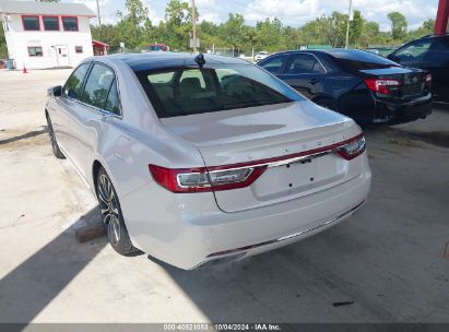 2019 LINCOLN CONTINENTAL SELECT White  Gasoline 1LN6L9TK7K5613088 photo #4