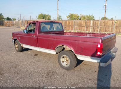 1996 FORD F150 Burgundy  Gasoline 1FTEF15N0TLA57932 photo #4