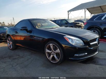 2012 MERCEDES-BENZ SLK 350 Black  Gasoline WDDPK5HA7CF009708 photo #1