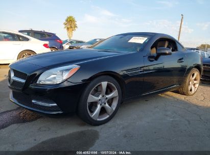 2012 MERCEDES-BENZ SLK 350 Black  Gasoline WDDPK5HA7CF009708 photo #3