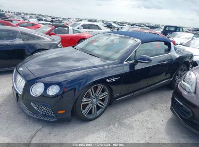 2018 BENTLEY CONTINENTAL GT W12 Blue  Flexible Fuel SCBGU3ZA8JC066749 photo #3