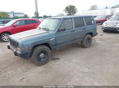 1998 JEEP CHEROKEE CLASSIC/SPORT Light Blue  Gasoline 1J4FJ68S2WL230589 photo #3