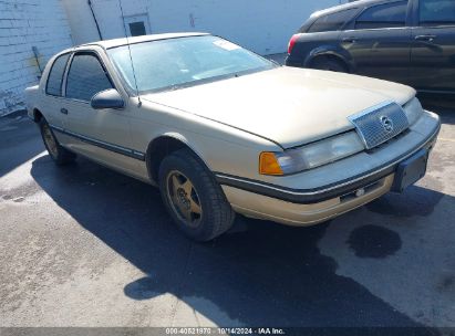 1990 MERCURY COUGAR LS Gold  Gasoline 1MEPM6046LH613947 photo #1