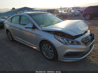 2016 HYUNDAI SONATA LIMITED Silver  Gasoline 5NPE34AFXGH261057 photo #1