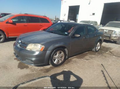 2013 DODGE AVENGER SE Gray  Gasoline 1C3CDZAB4DN690578 photo #3