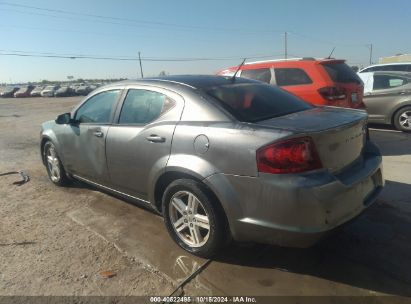 2013 DODGE AVENGER SE Gray  Gasoline 1C3CDZAB4DN690578 photo #4