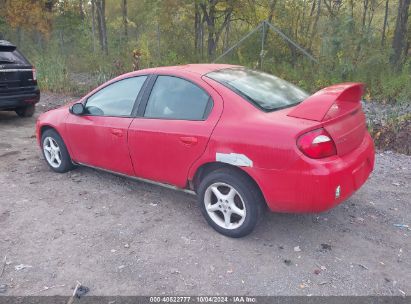 2005 DODGE NEON SXT Red  Gasoline 1B3ES56C35D214643 photo #4