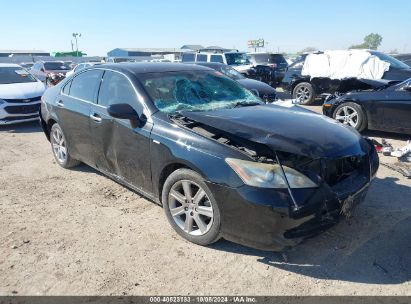 2008 LEXUS ES 350 Black  Gasoline JTHBJ46G382273465 photo #1