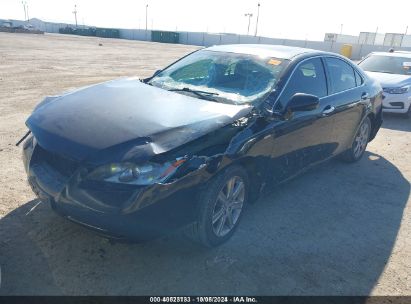 2008 LEXUS ES 350 Black  Gasoline JTHBJ46G382273465 photo #3