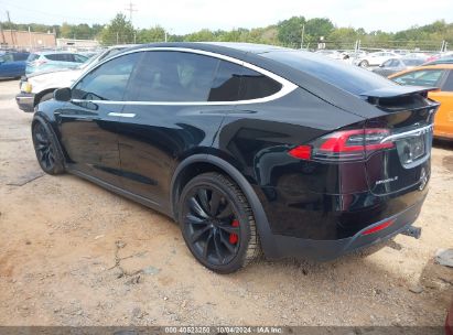 2017 TESLA MODEL X Black  Electric JTEBT14R78K003777 photo #4