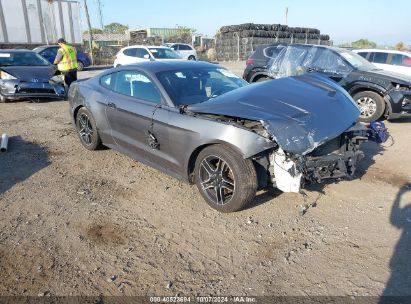 2021 FORD MUSTANG ECOBOOST PREMIUM Gray  Gasoline 1FA6P8TH0M5107568 photo #1