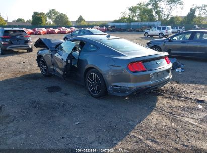 2021 FORD MUSTANG ECOBOOST PREMIUM Gray  Gasoline 1FA6P8TH0M5107568 photo #4