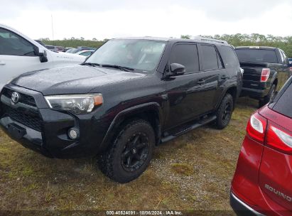 2016 TOYOTA 4RUNNER SR5 PREMIUM Black  Gasoline JTEBU5JR5G5375690 photo #3