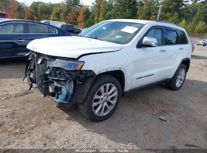 2017 JEEP GRAND CHEROKEE LIMITED 4X4 White  Flexible Fuel 1C4RJFBG1HC604944 photo #3