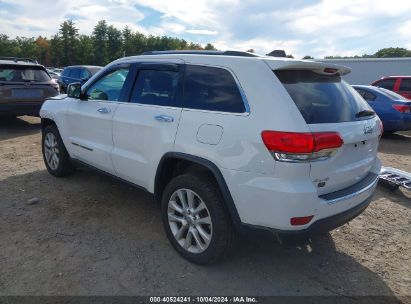 2017 JEEP GRAND CHEROKEE LIMITED 4X4 White  Flexible Fuel 1C4RJFBG1HC604944 photo #4